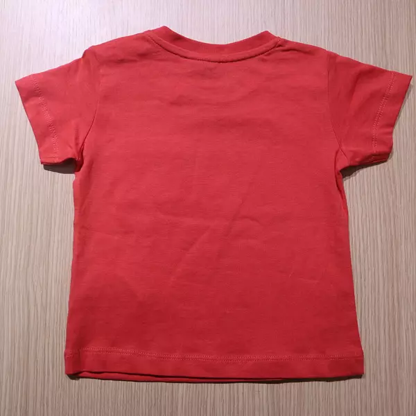 Camiseta Salmon Oscuro Bolsillo.