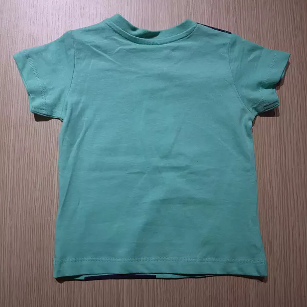 Camiseta Verde Menta Cocodrilo.