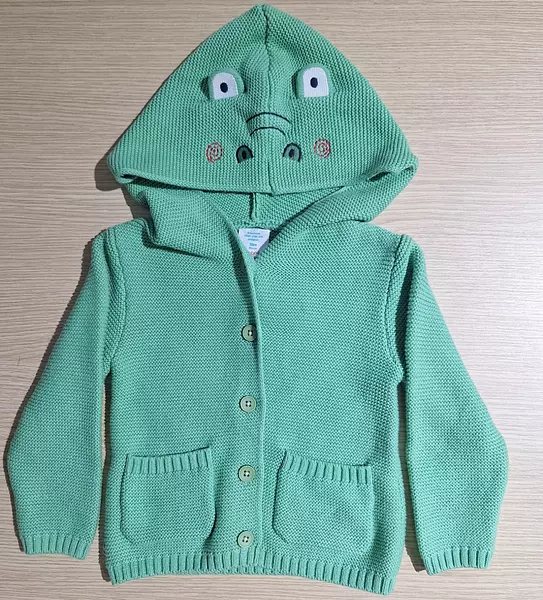 Cardigan Verde Rana.